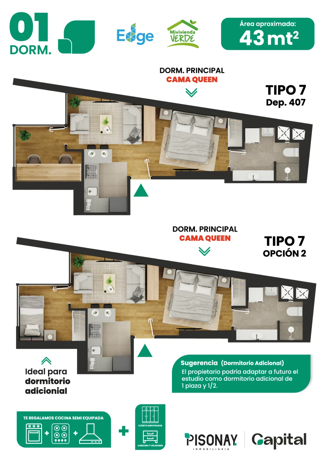 01 DORM — Tipo 7